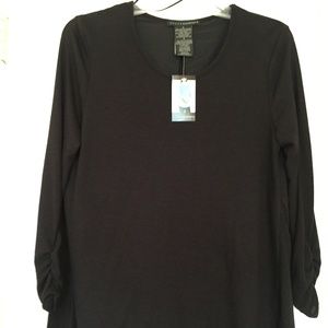 GRACE ELEMENTS 3/4 SLEEVE, BLACK